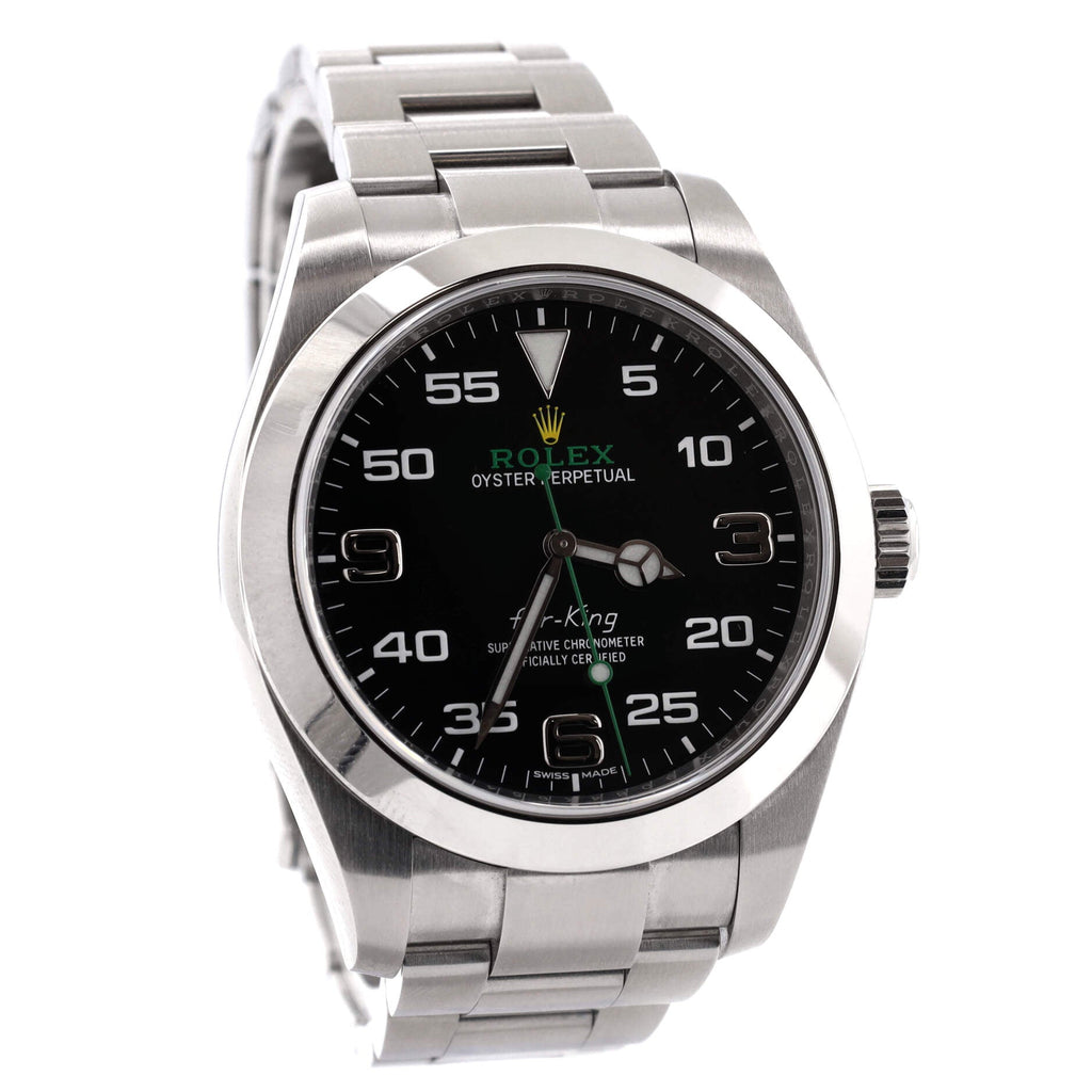 Air King Oyster Perpetual Chronometer Automatic Watch Stainless Steel 40