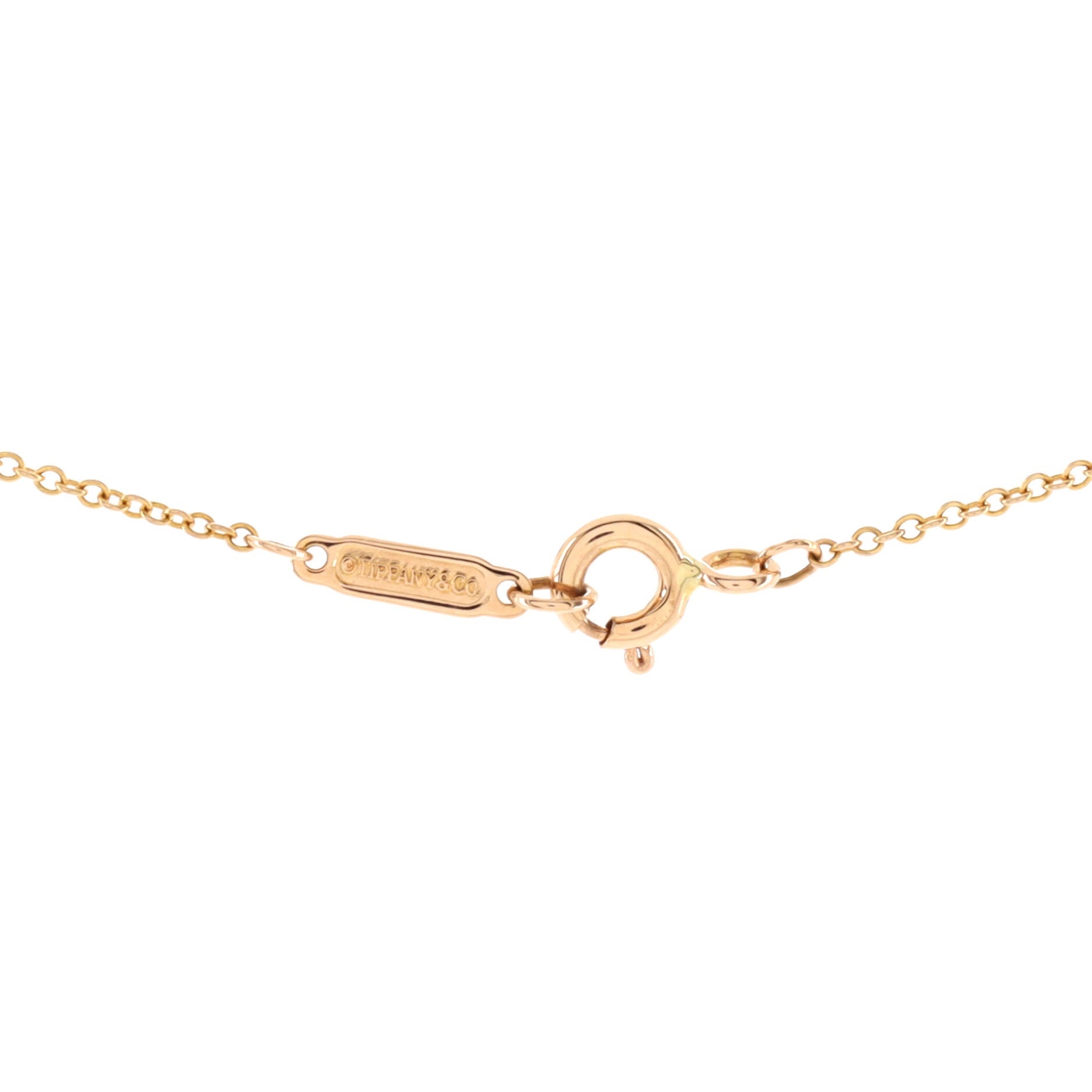 Sentimental Heart 3 Diamond Pendant Necklace 18K Yellow Gold with Diamonds