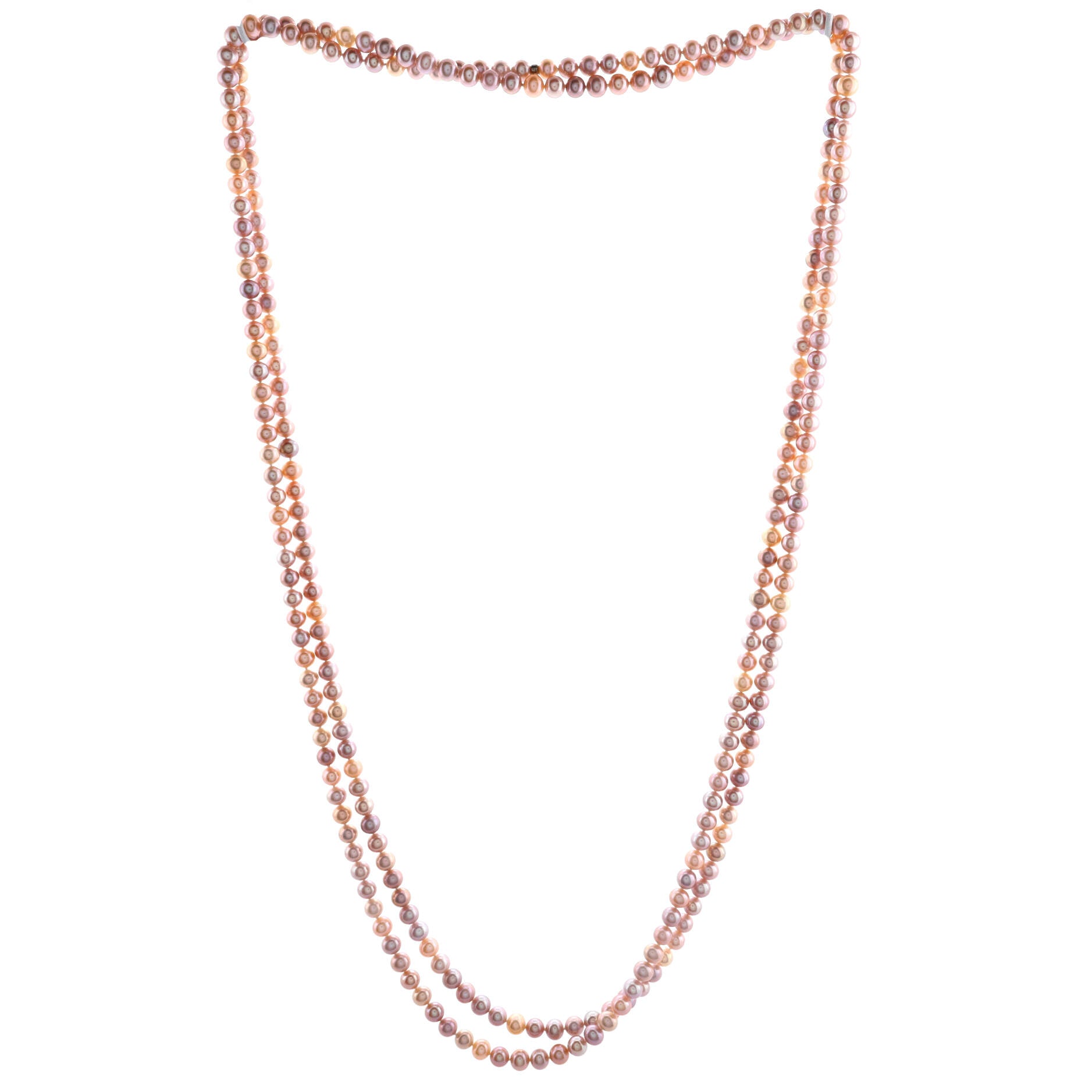 Signature Pearl Strand Necklace Cultured Pearls with Sterling Silver 7-7.5mm