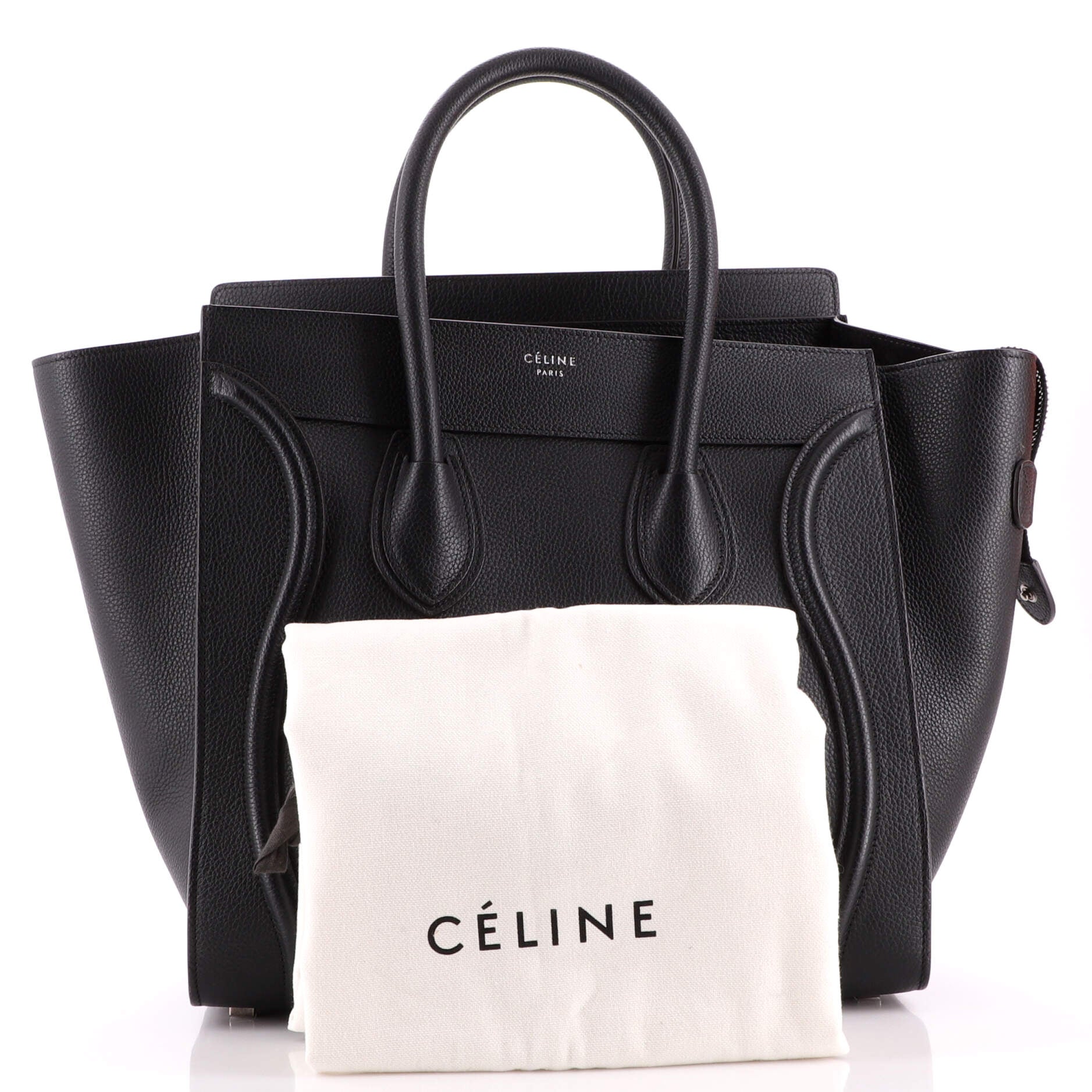 Luggage Bag Grainy Leather Mini