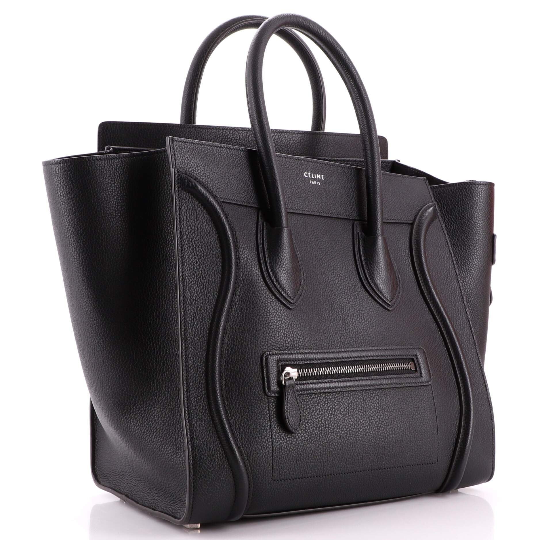 Luggage Bag Grainy Leather Mini