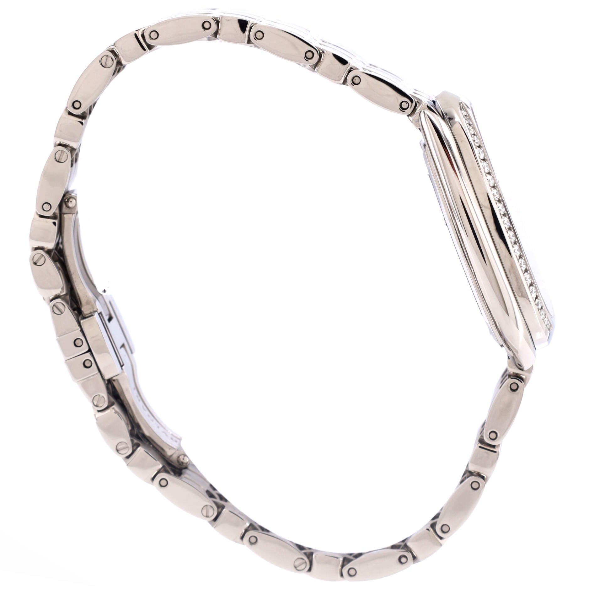 Serpenti Seduttori Quartz Watch Stainless Steel with Diamond Bezel 25