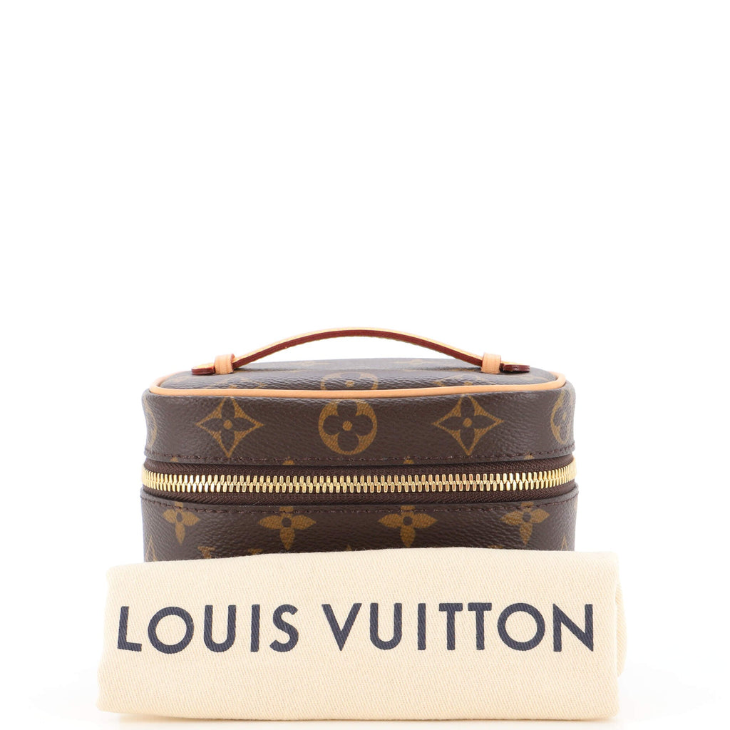 Nice Vanity Case Monogram Canvas Nano