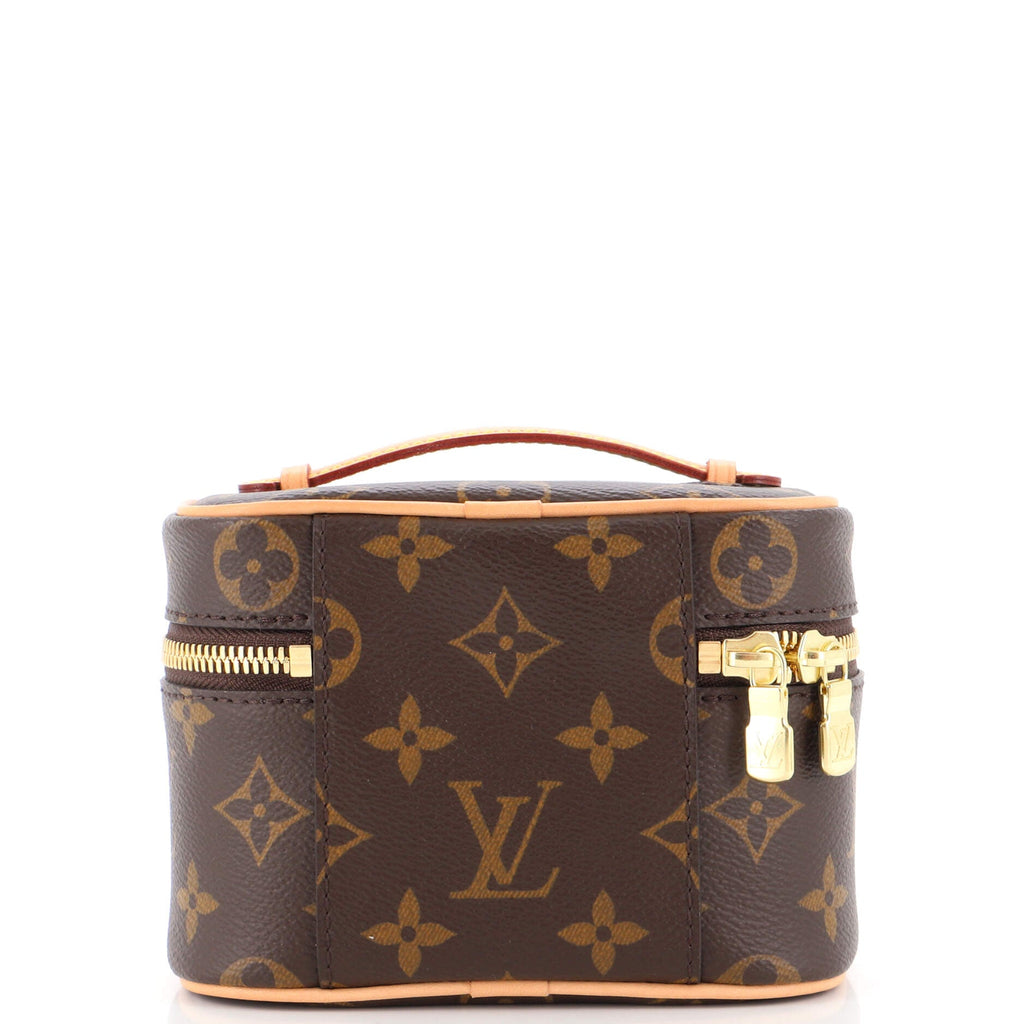 Nice Vanity Case Monogram Canvas Nano