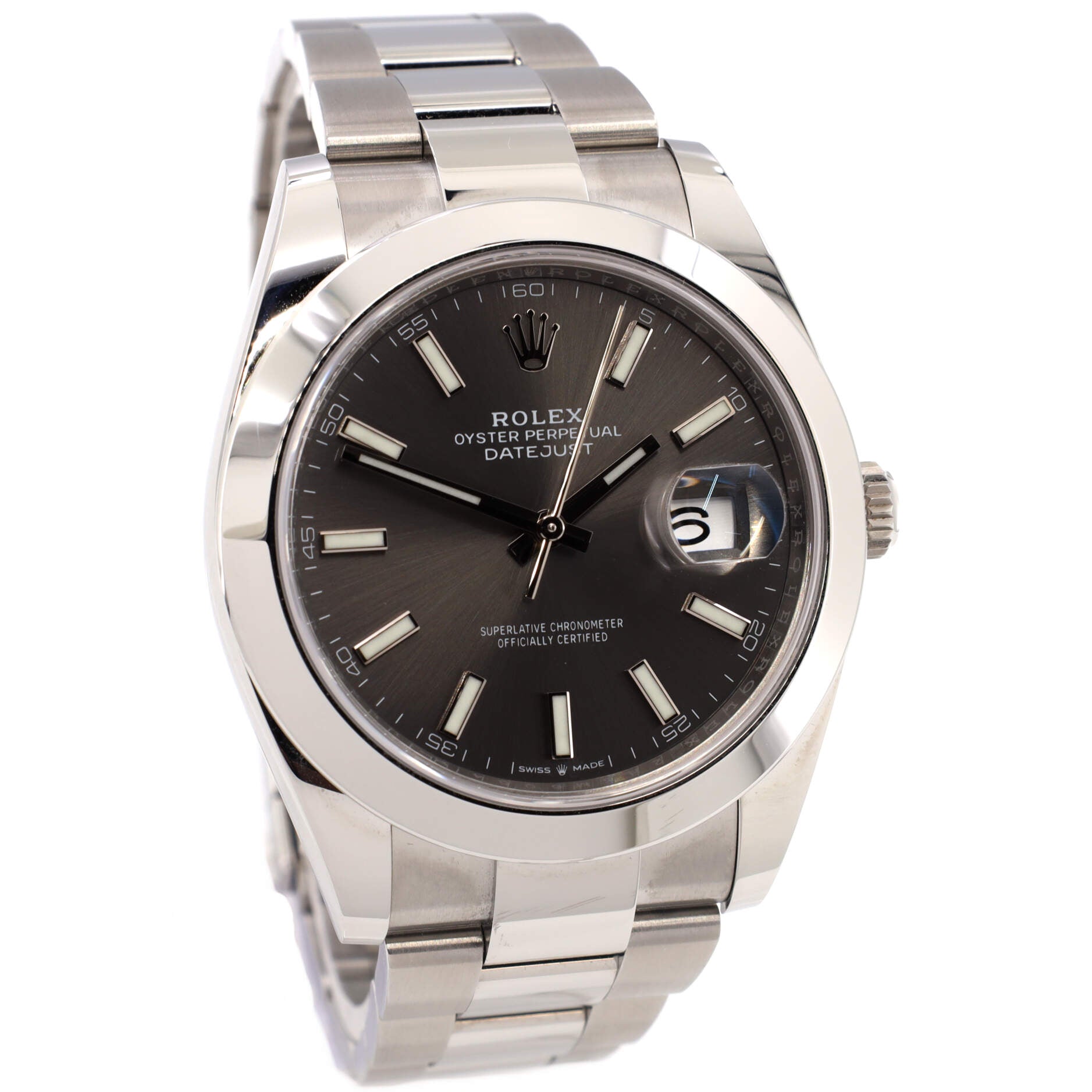 Oyster Perpetual Datejust Automatic Watch Stainless Steel 41