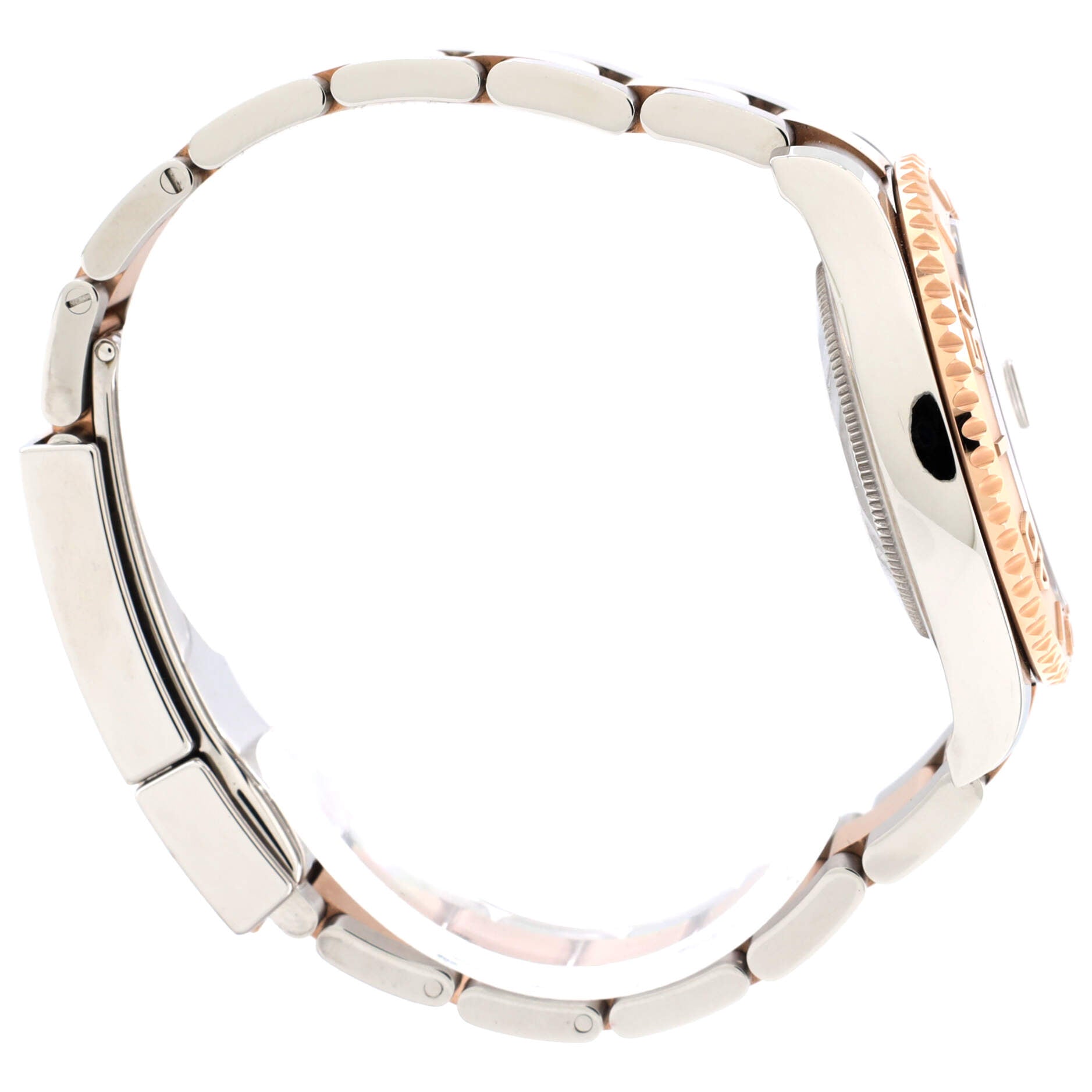 Oyster Perpetual Yacht-Master Automatic Watch Stainless Steel and Rose Gold 37
