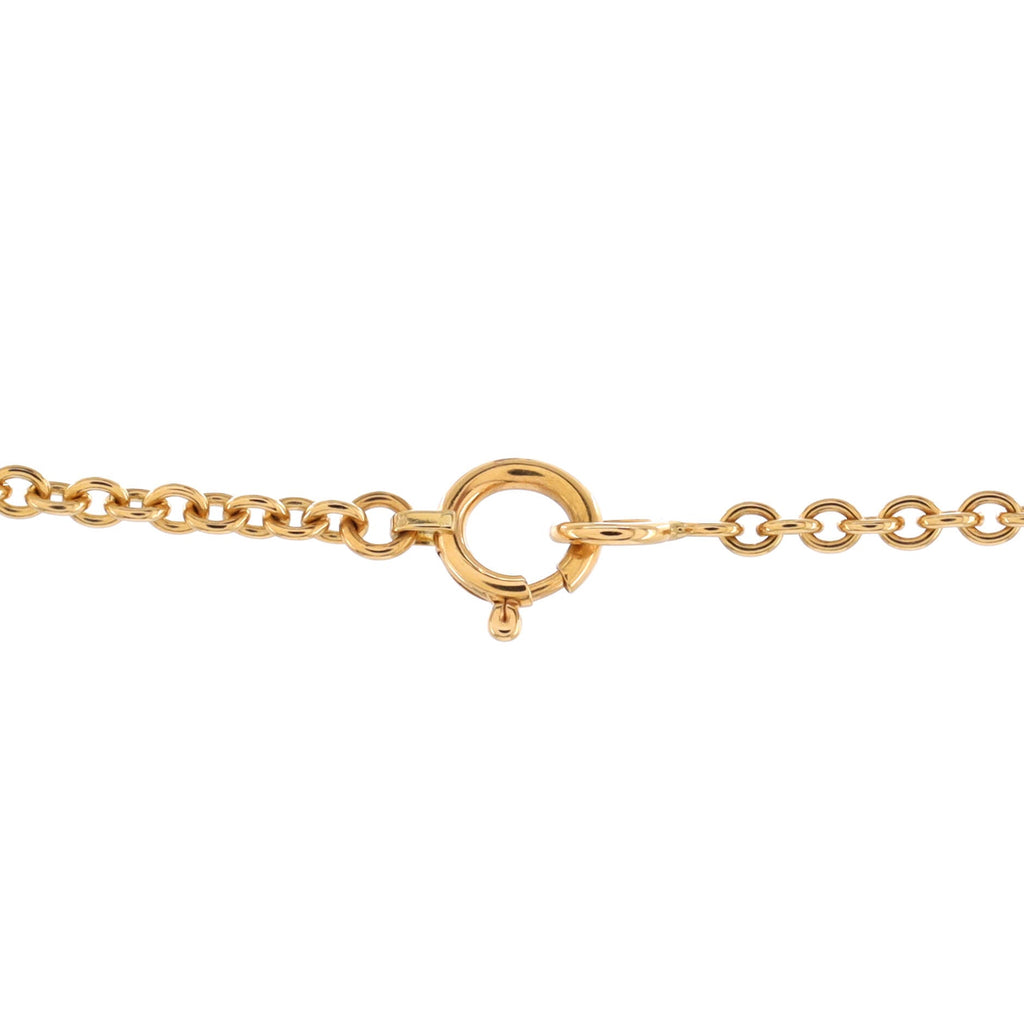 Love Interlocking Necklace 18K Yellow Gold