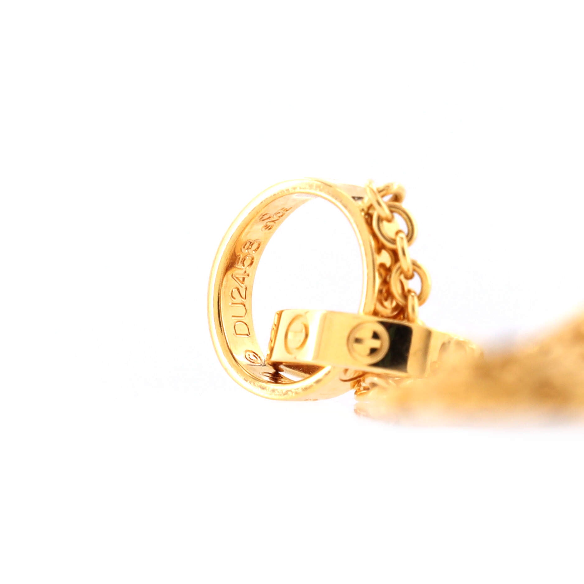 Love Interlocking Necklace 18K Yellow Gold