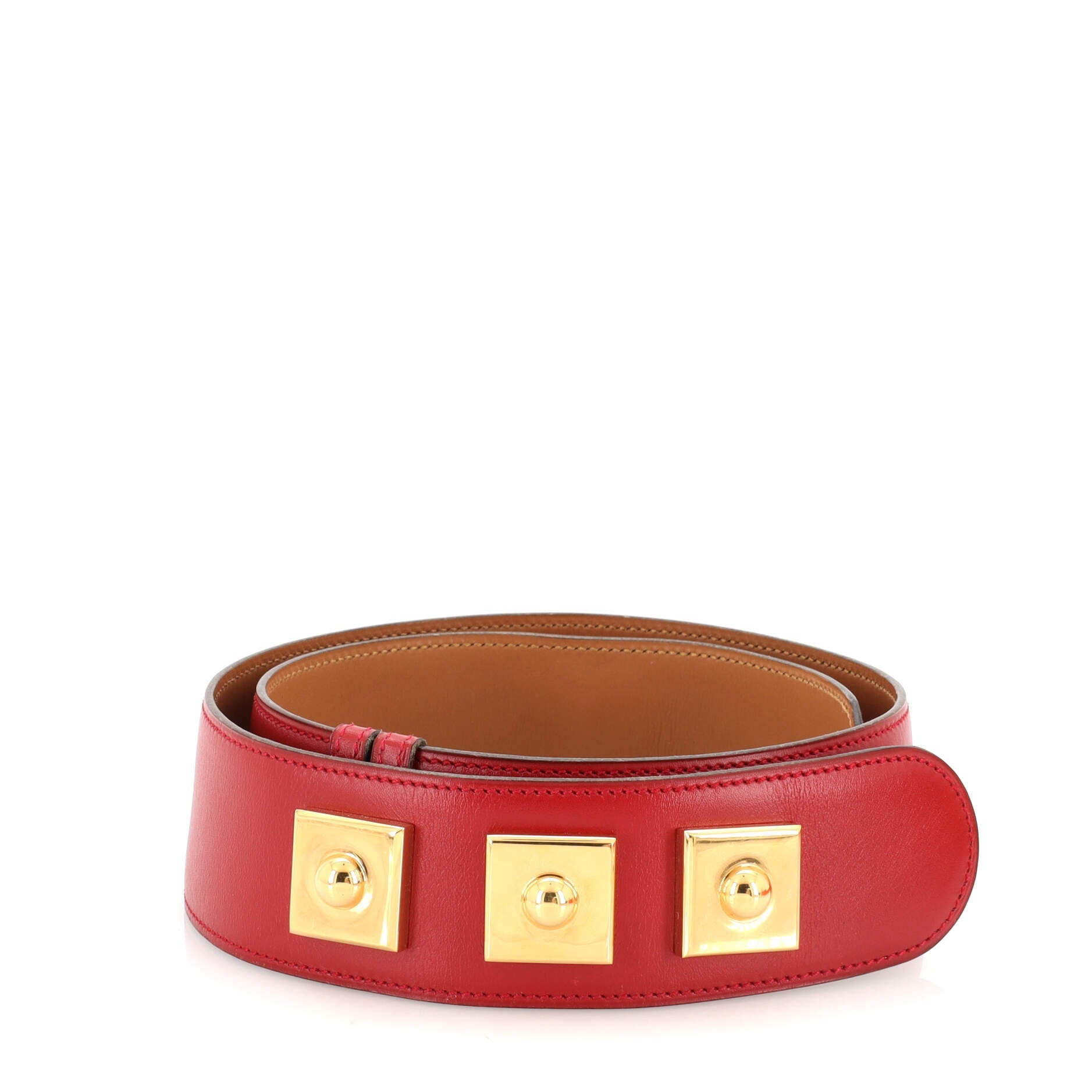 Vintage Piano Belt Leather 80