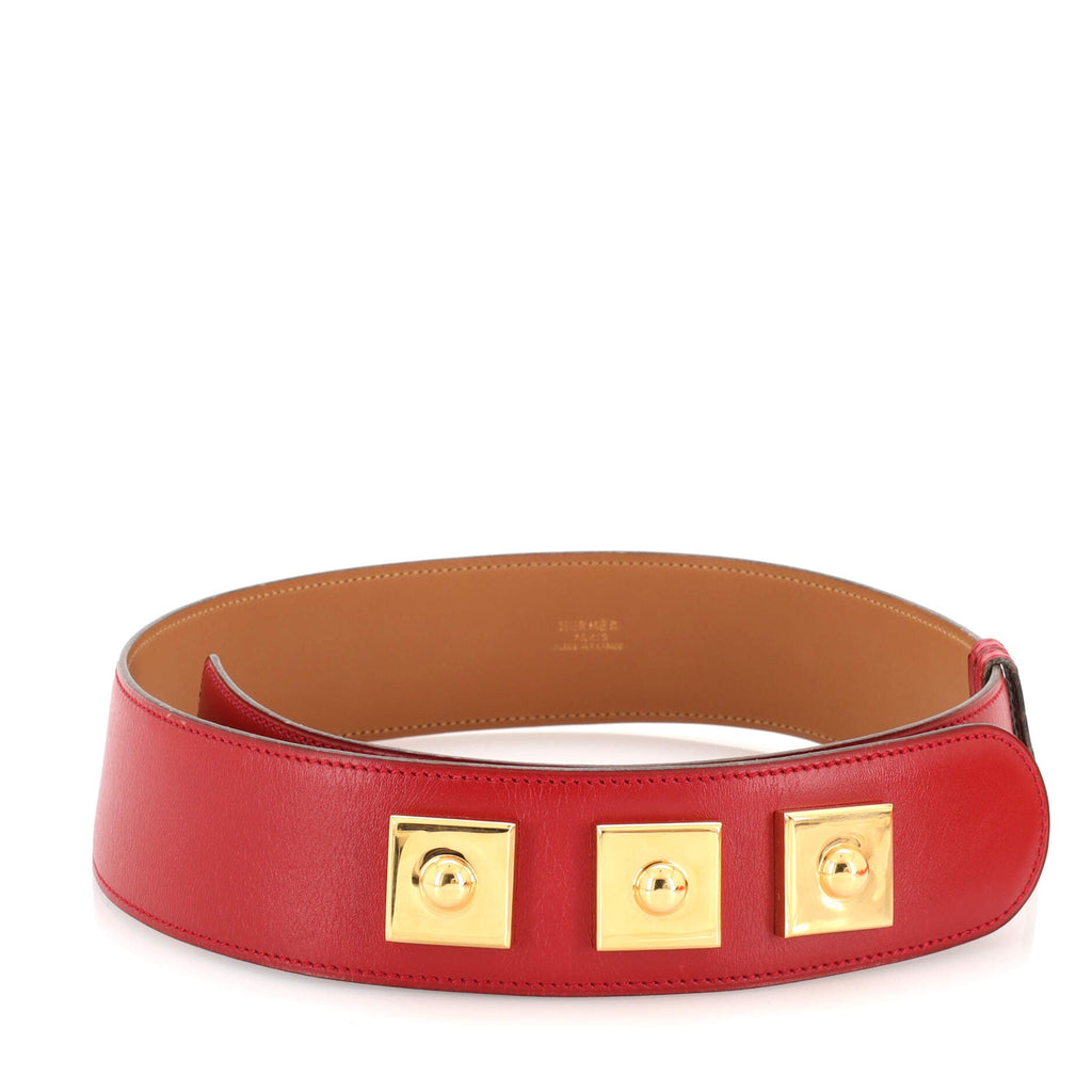 Vintage Piano Belt Leather 80