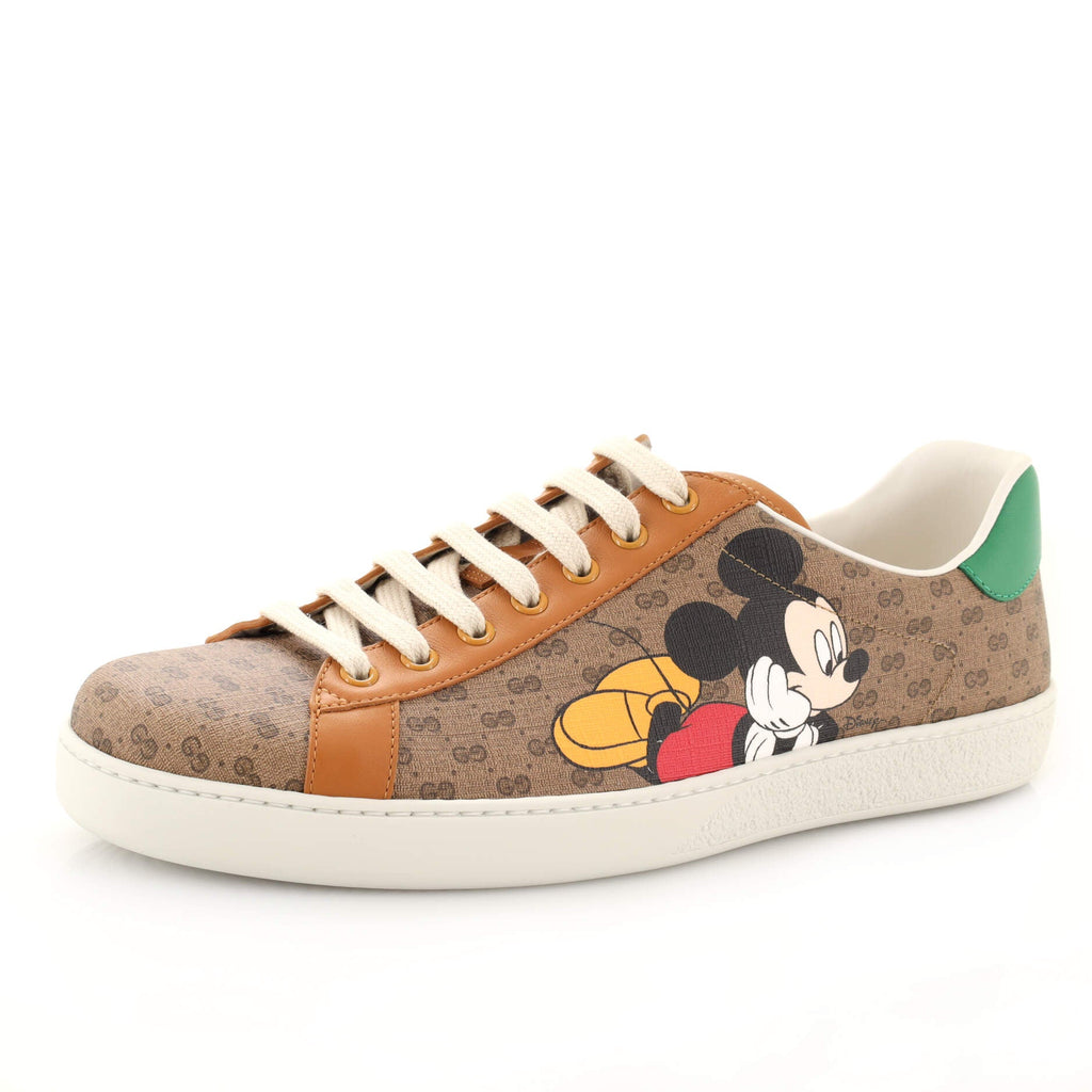 Disney Ace Sneakers Printed Mini GG Coated Canvas