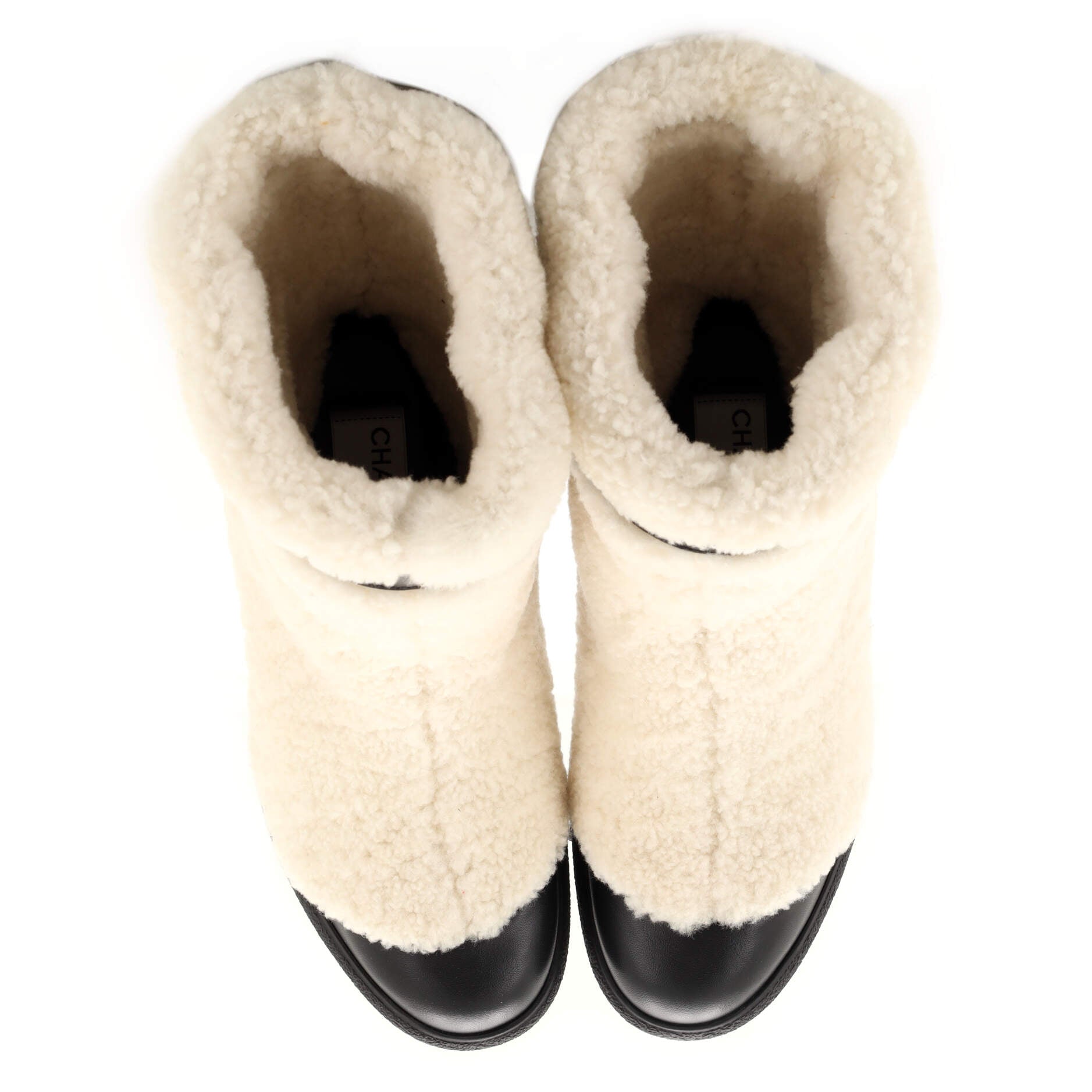 Women's Coco Neige Short Boots Shearling with Leather