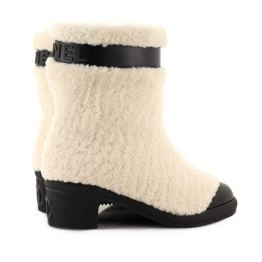 Women's Coco Neige Short Boots Shearling with Leather
