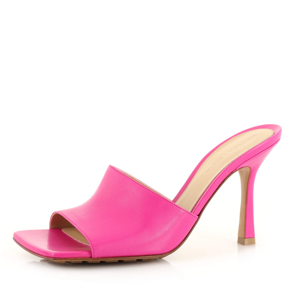 Women's Stretch Mule Sandals Leather 90