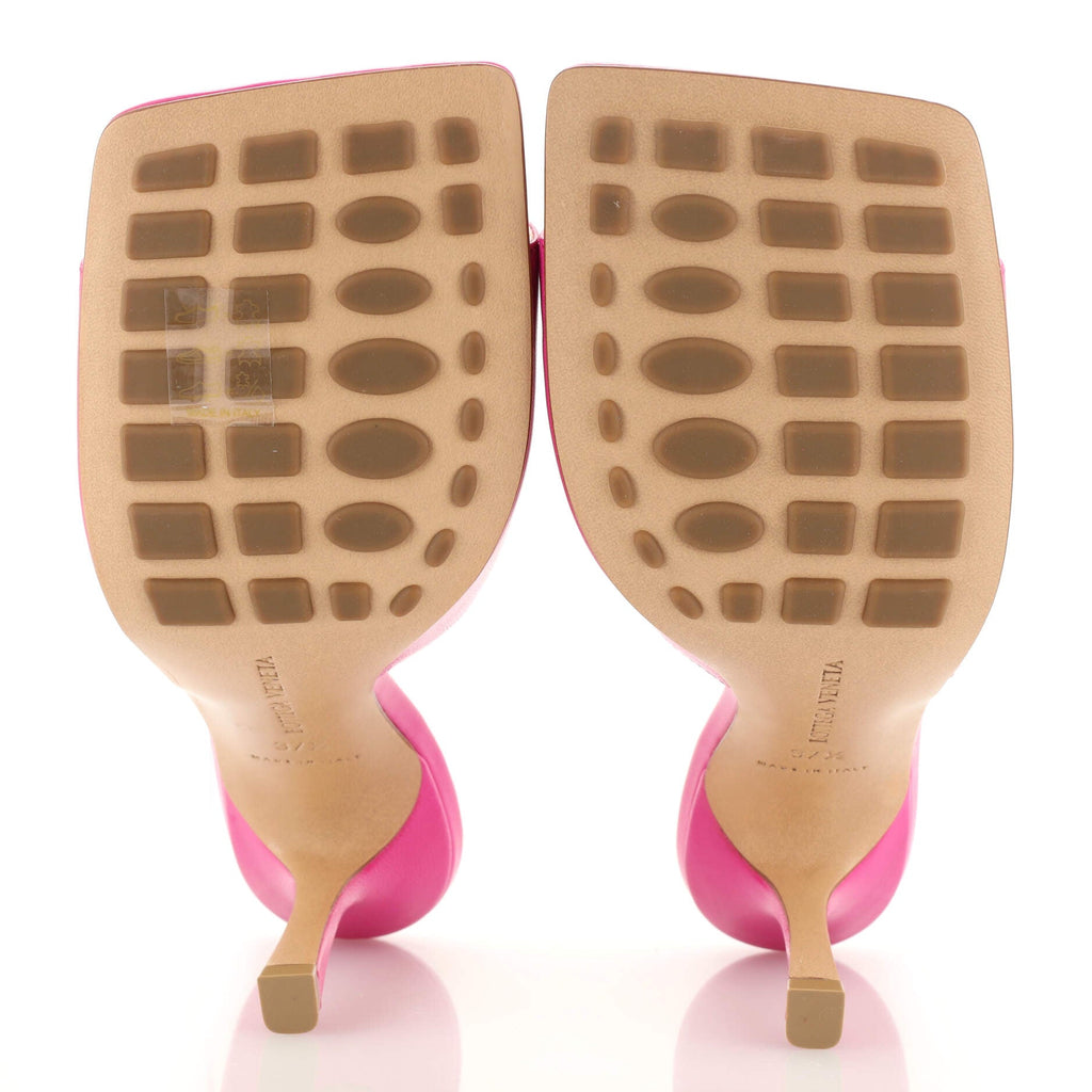 Women's Stretch Mule Sandals Leather 90