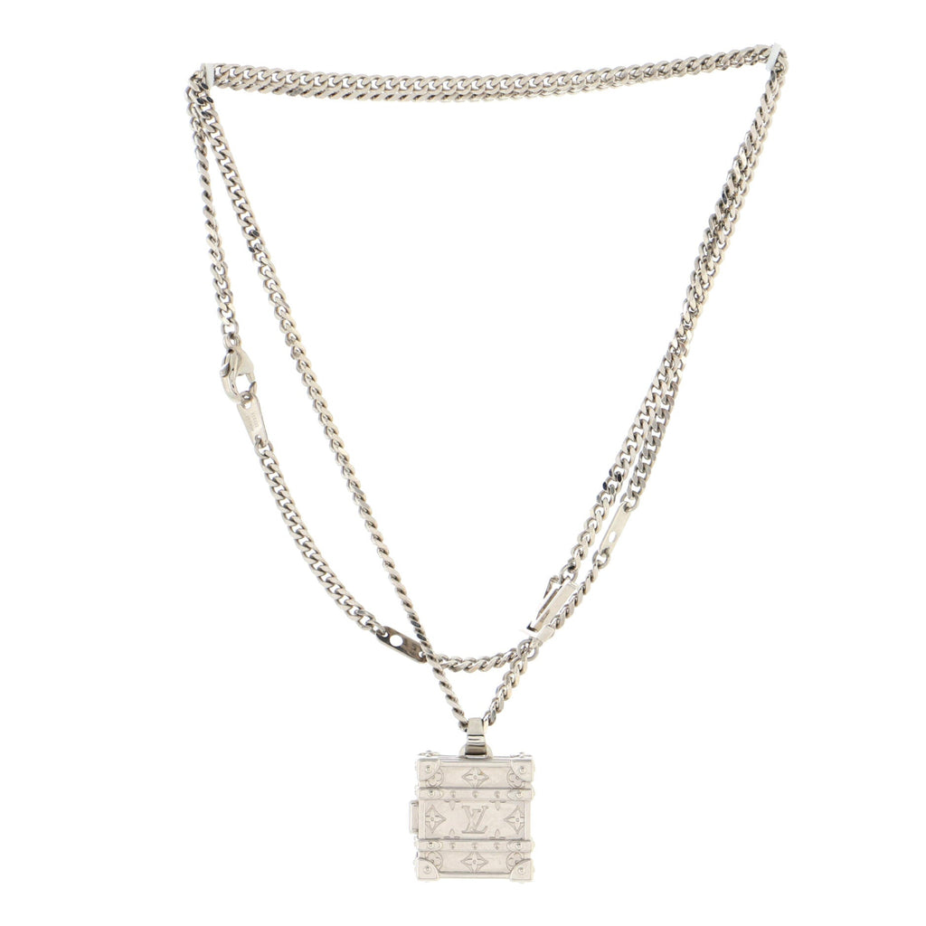 Trunk Locket Pendant Necklace Metal