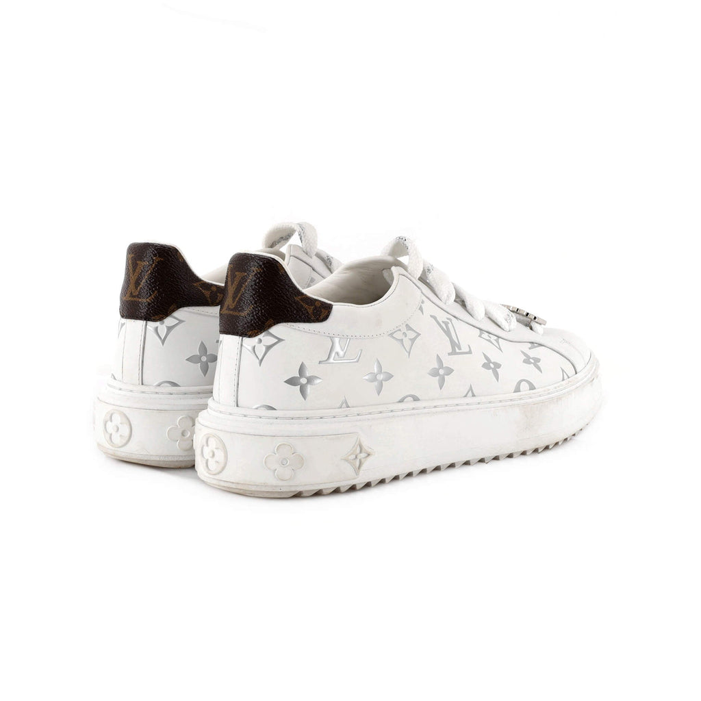 Women's Time Out Sneakers Monogram Print Leather