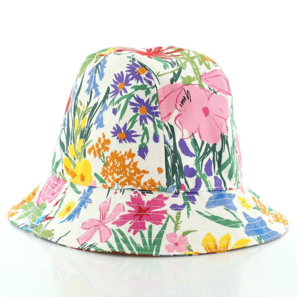 x Ken Scott Bucket Hat Printed Cotton