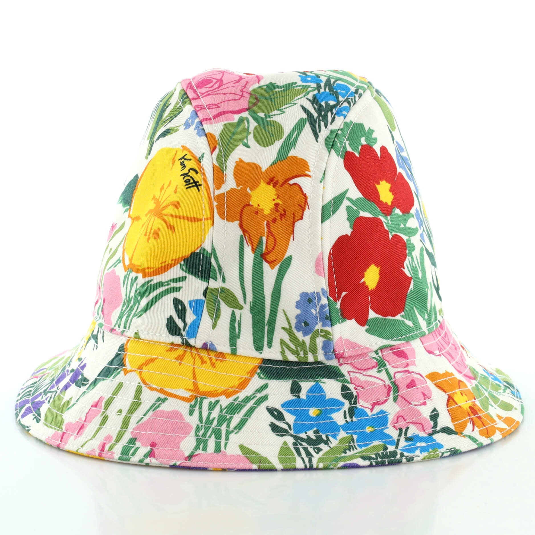 x Ken Scott Bucket Hat Printed Cotton