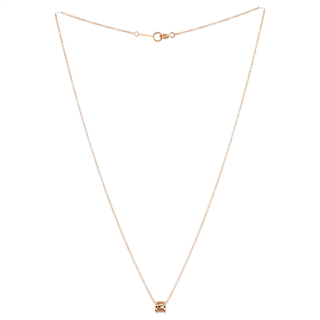 Atlas Open Pendant Necklace 18K Yellow Gold