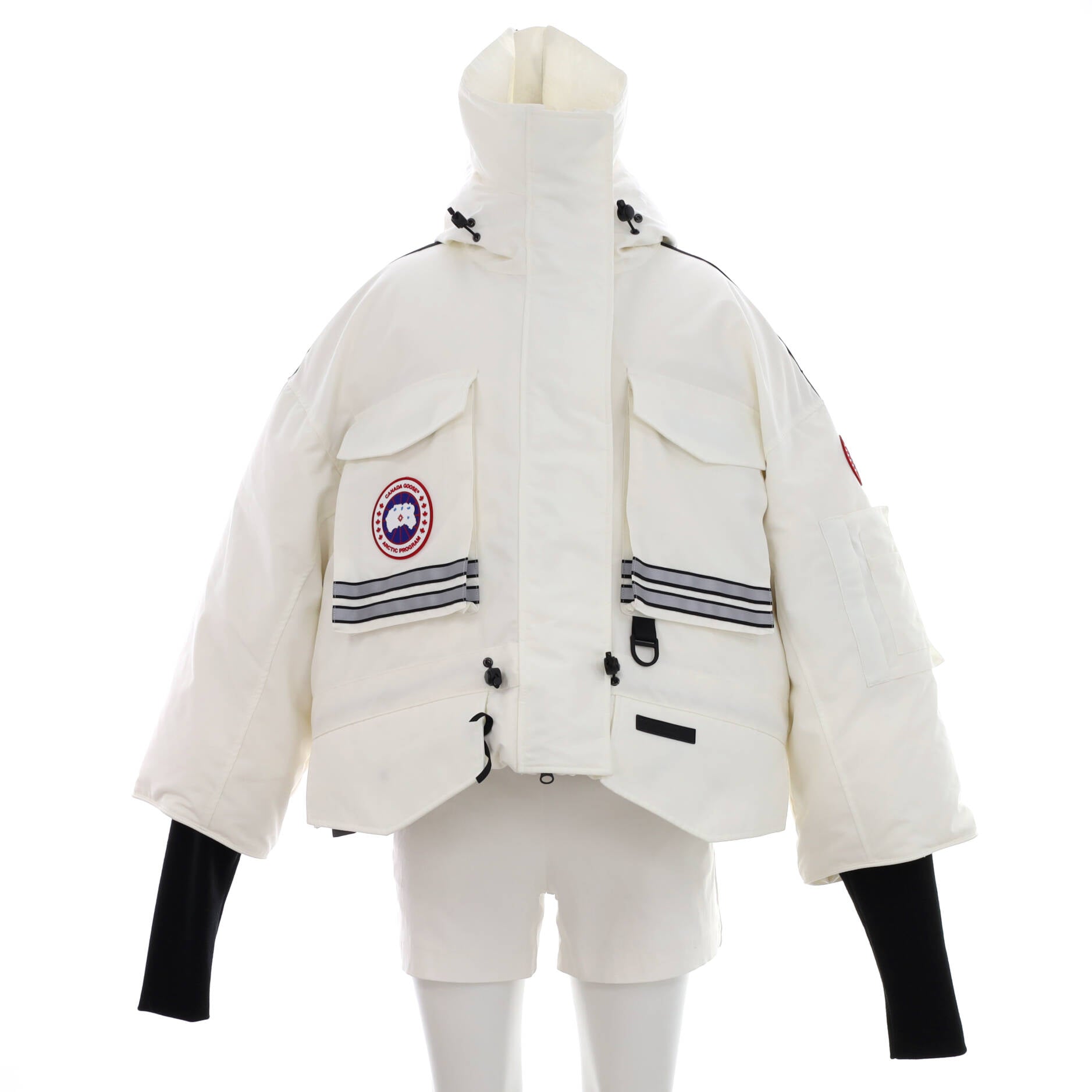 x Angel Chen Women's Cropped Snow Mantra Jacket Polyester Blend