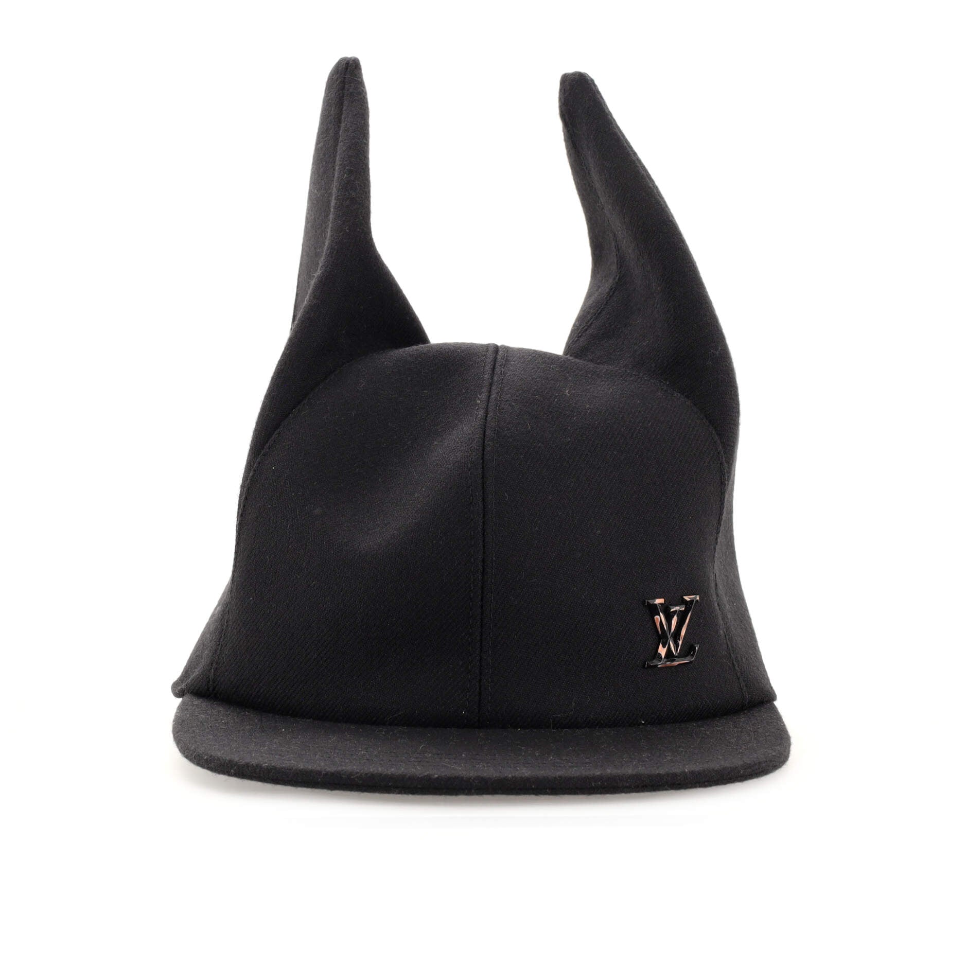 Virgil Abloh Pointed Ears Cap Wool