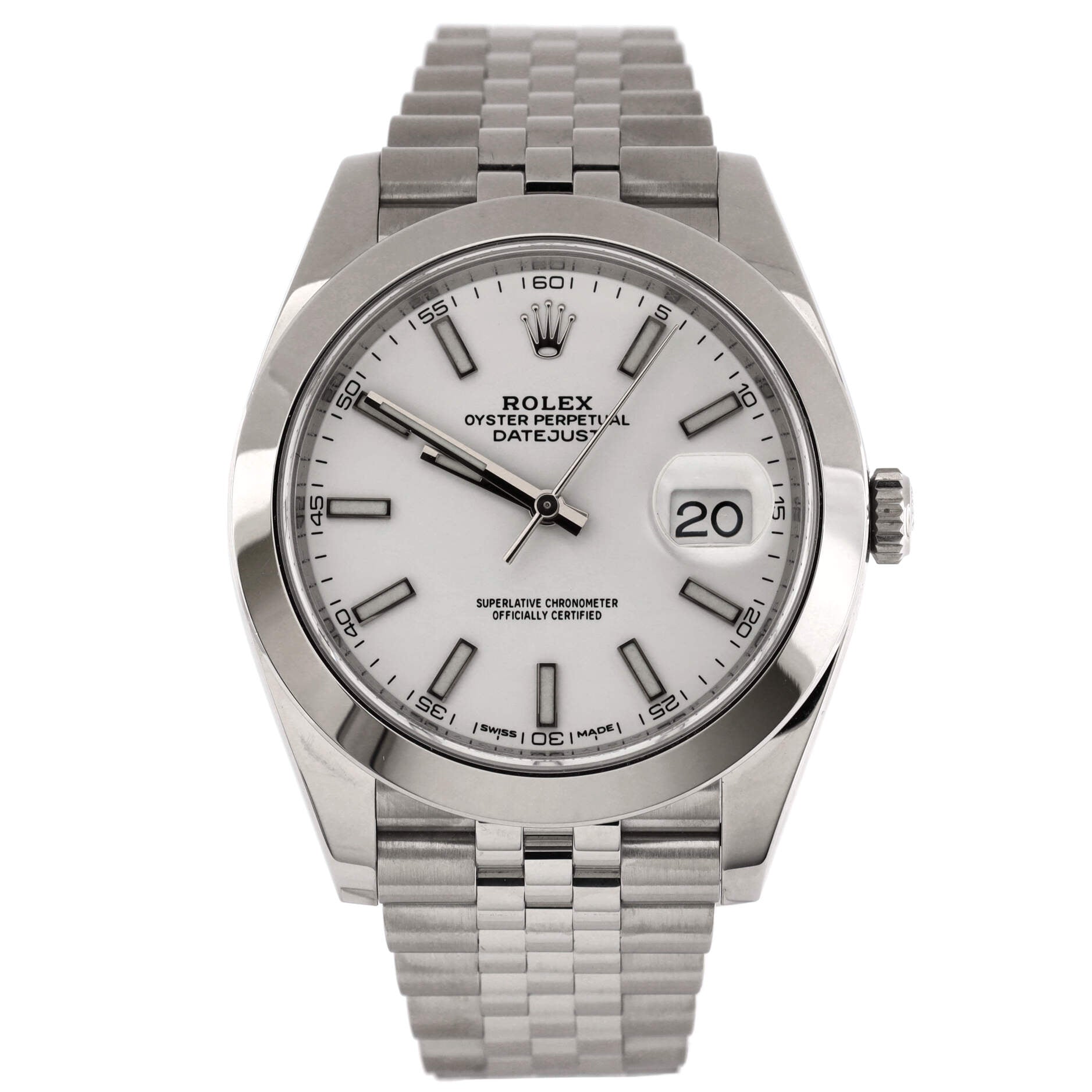 Oyster Perpetual Datejust Automatic Watch Stainless Steel 41
