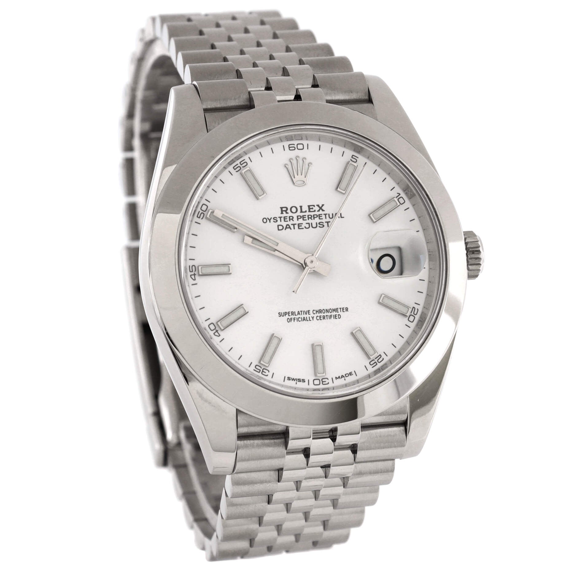 Oyster Perpetual Datejust Automatic Watch Stainless Steel 41