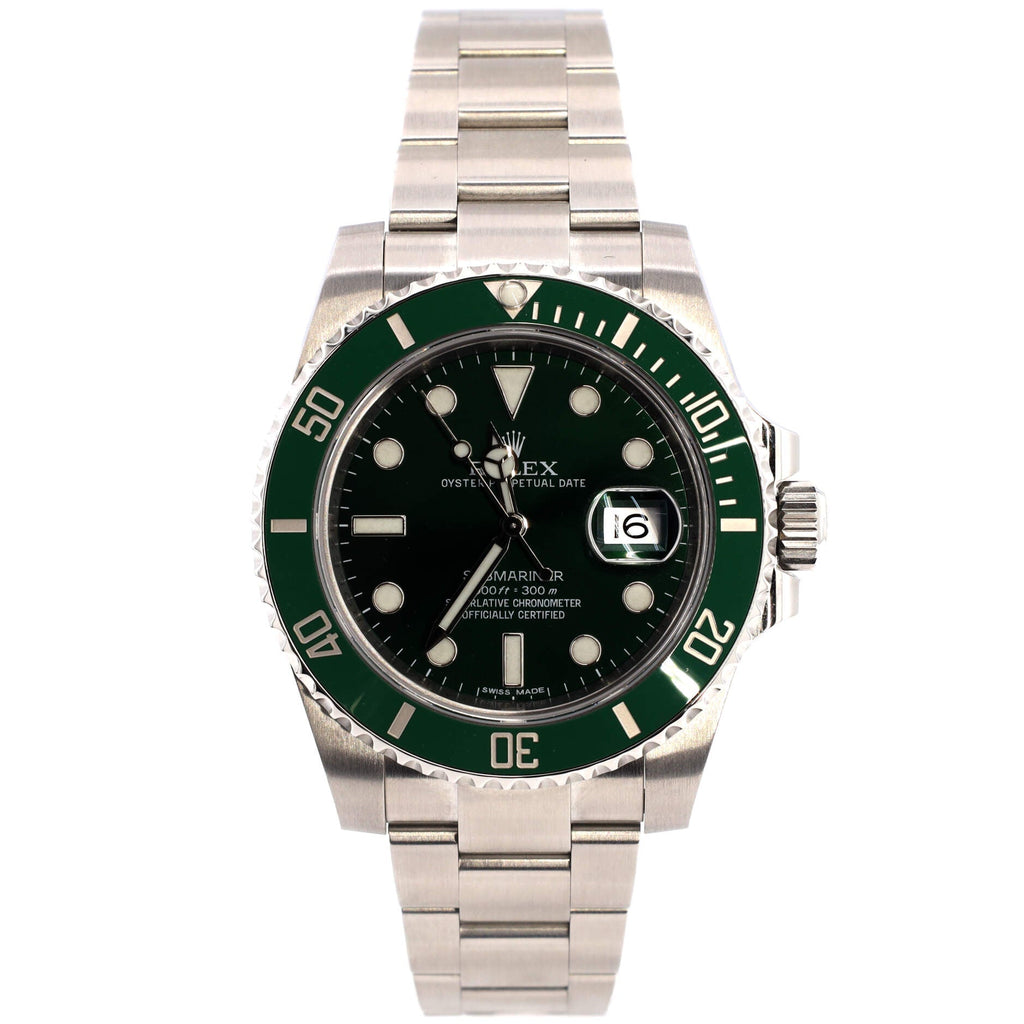 Oyster Perpetual Submariner Hulk Date Automatic Watch Stainless Steel and Cerachrom 40