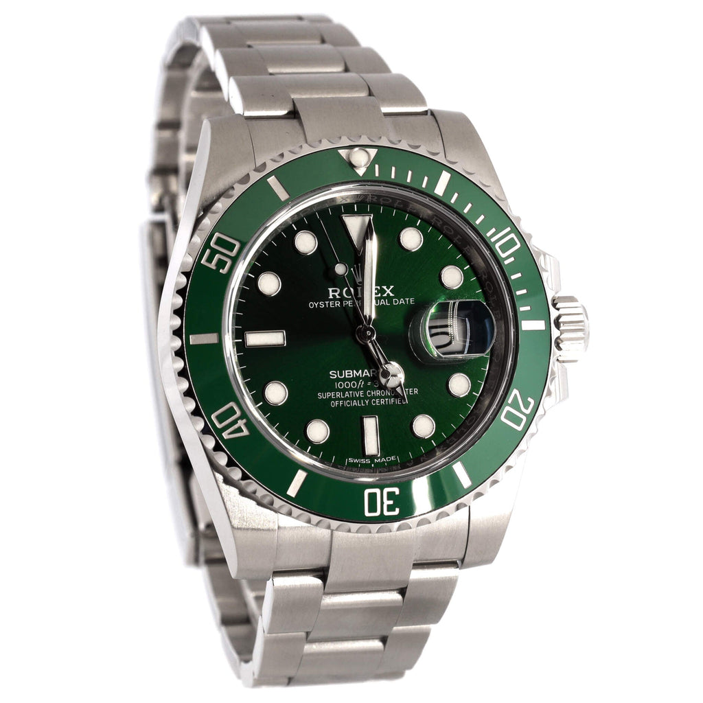 Oyster Perpetual Submariner Hulk Date Automatic Watch Stainless Steel and Cerachrom 40