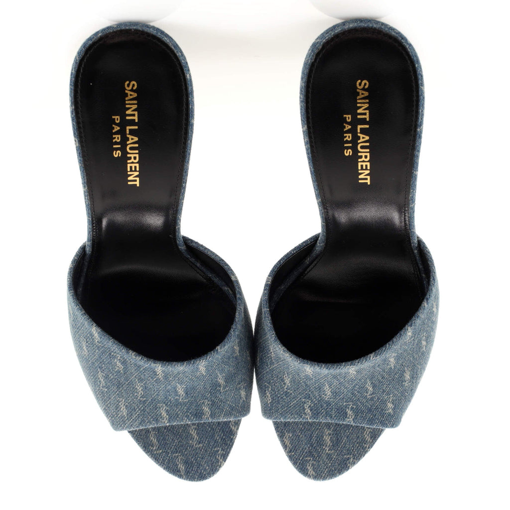 Women's LA 16 Mules Monogram Denim