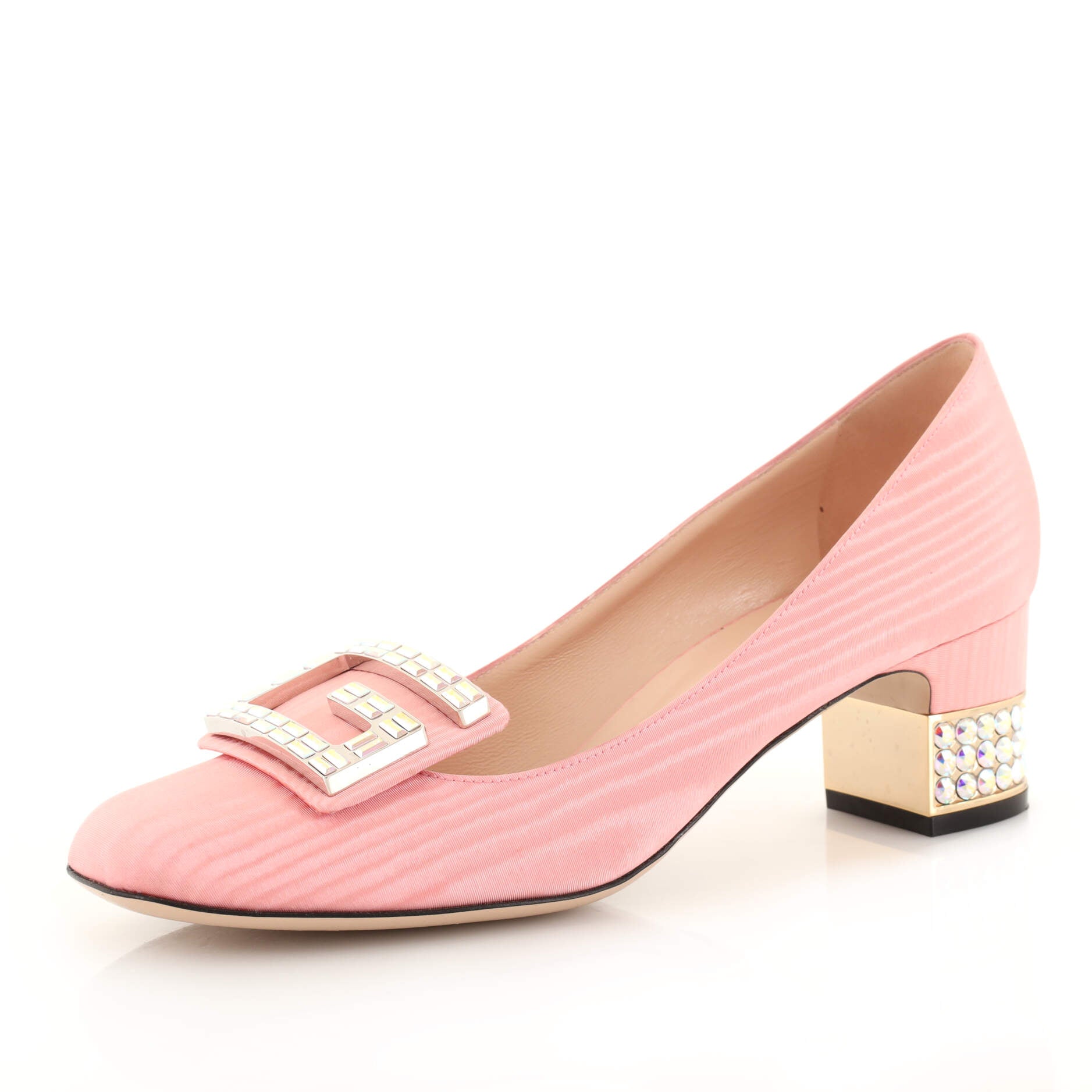 Women's Madelyn Pumps Fabric with Crystals