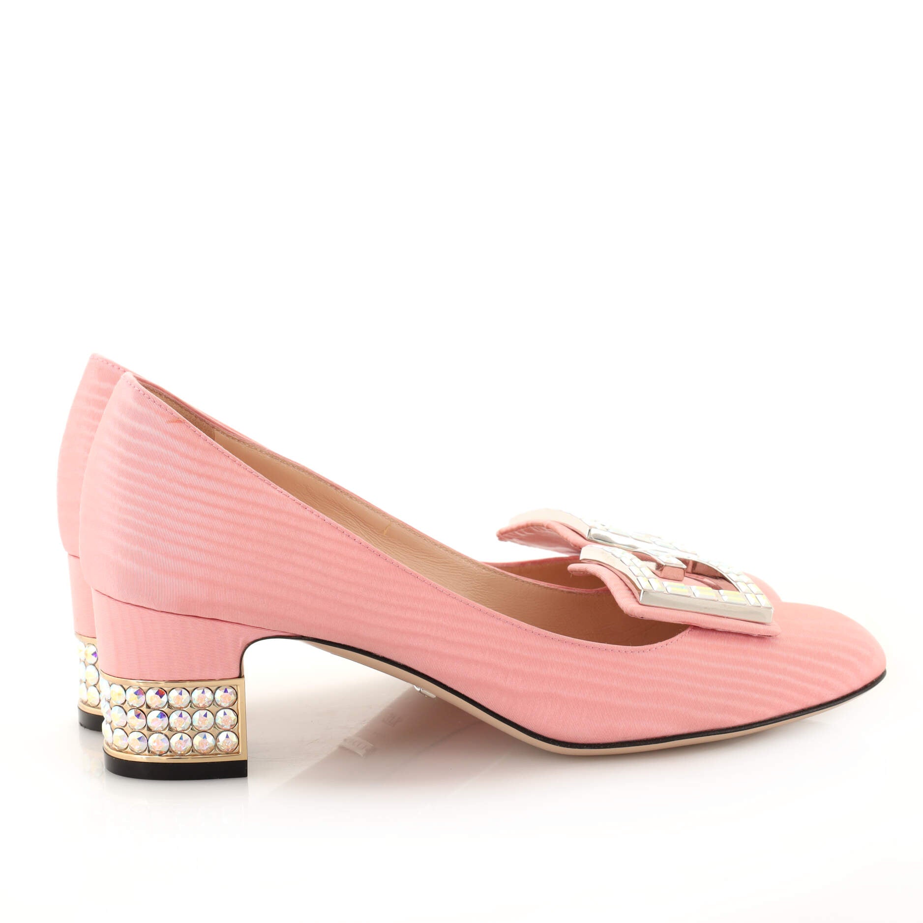 Women's Madelyn Pumps Fabric with Crystals