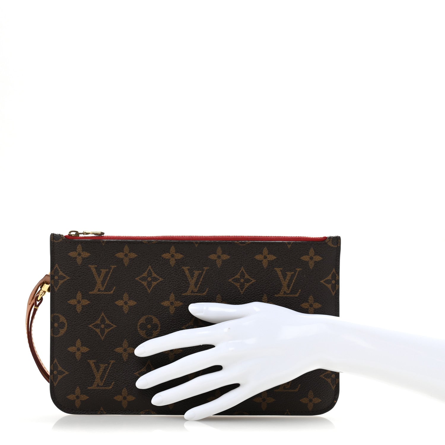 Monogram Neverfull MM GM Pochette Cherry