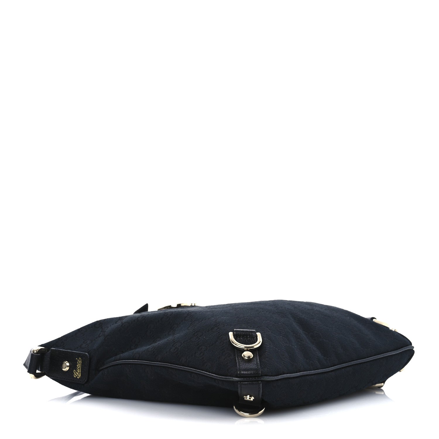 Monogram Abbey Messenger Bag Black