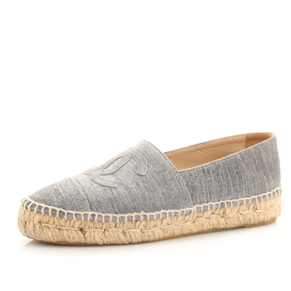 Women's CC Cap Toe Espadrilles Suede