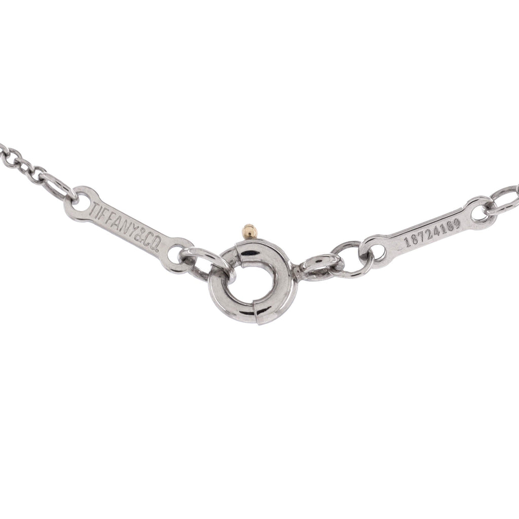 Elsa Peretti Diamonds By The Yard Pendant Necklace Platinum with Diamond 0.30-0.39CT
