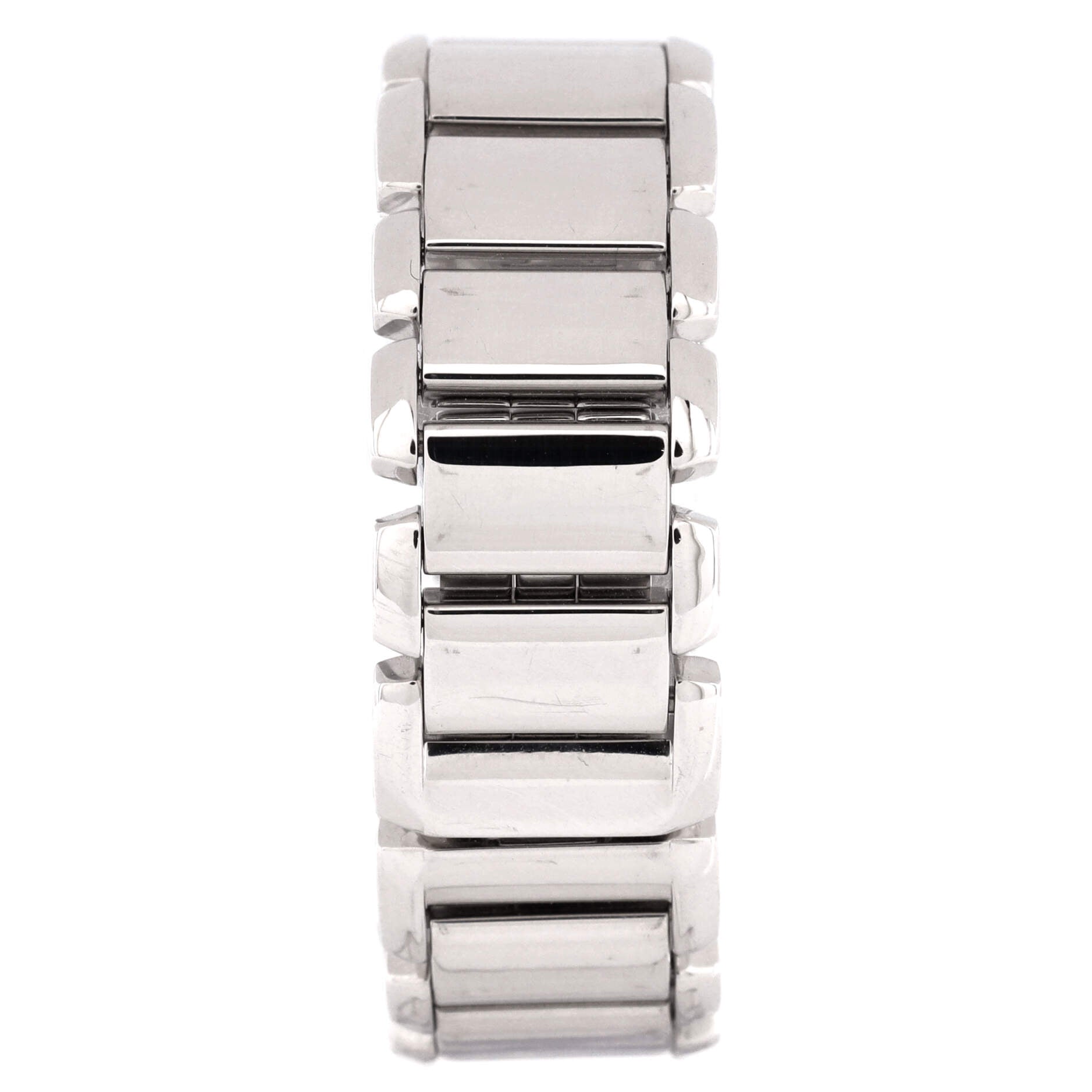 Tankissime Quartz Watch White Gold with Diamond Bezel 16
