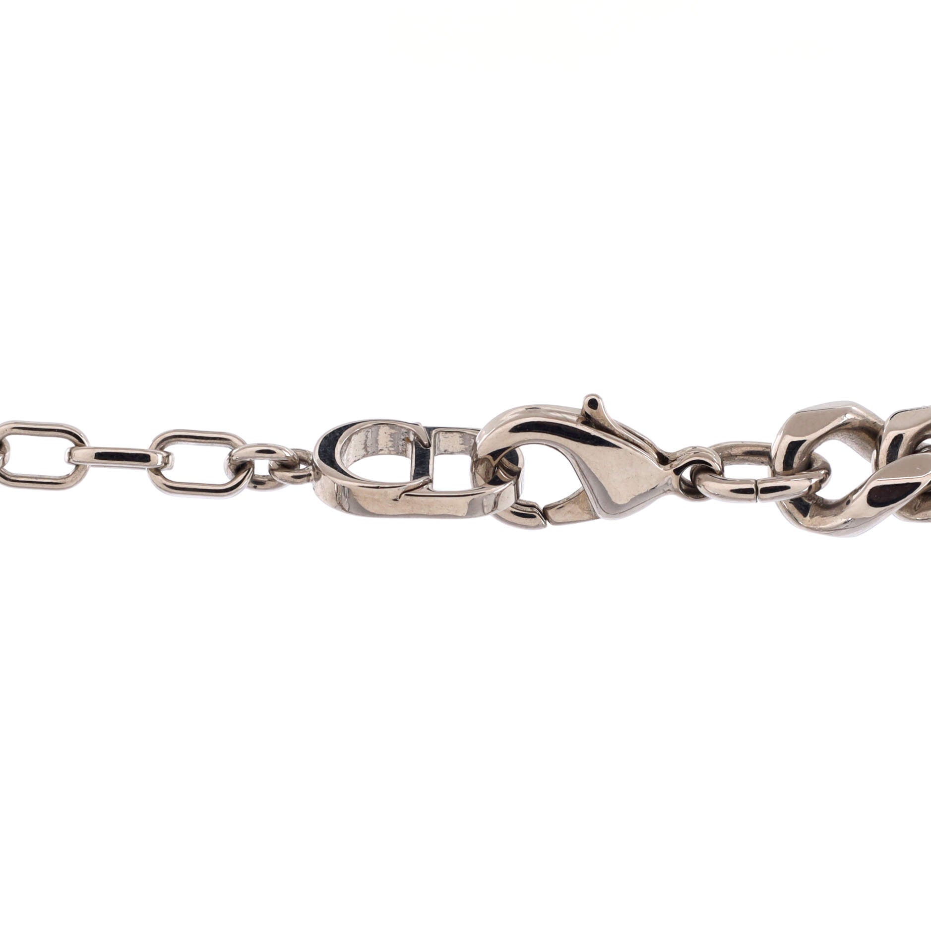 Dior Rubbon Necklace Metal