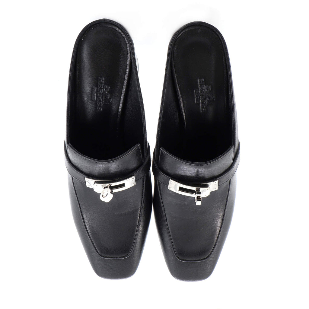 Women's Blossom Mule Pumps Leather