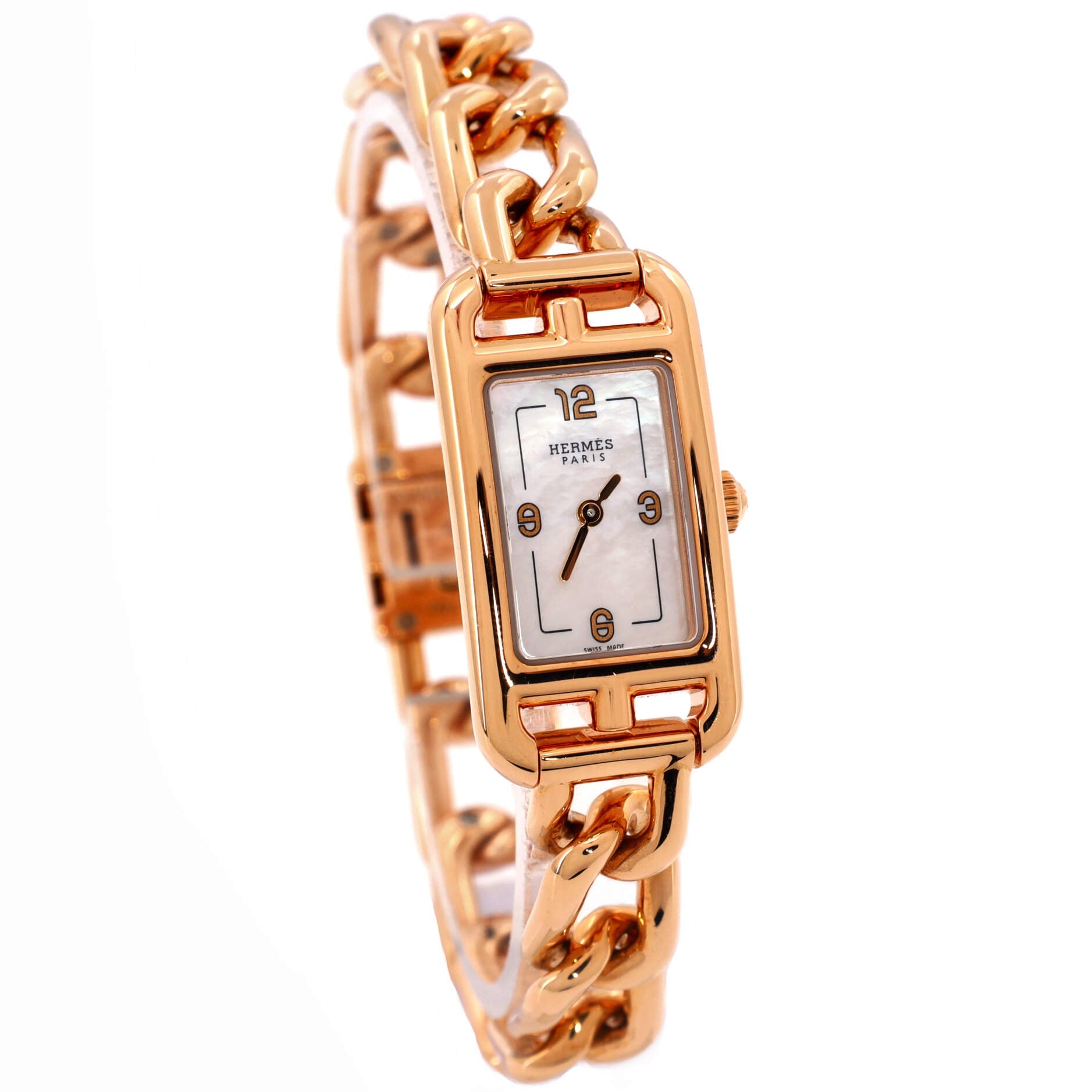 Nantucket Quartz Watch Rose Gold with Mother of Pearl 17