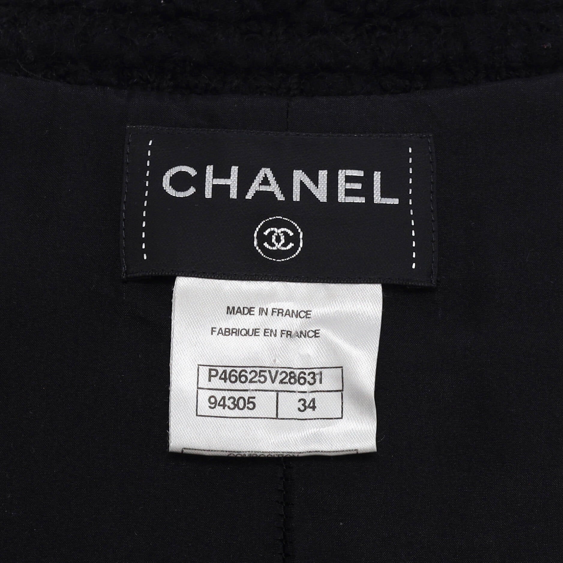 Women's Collarless Four Pocket Coat Tweed