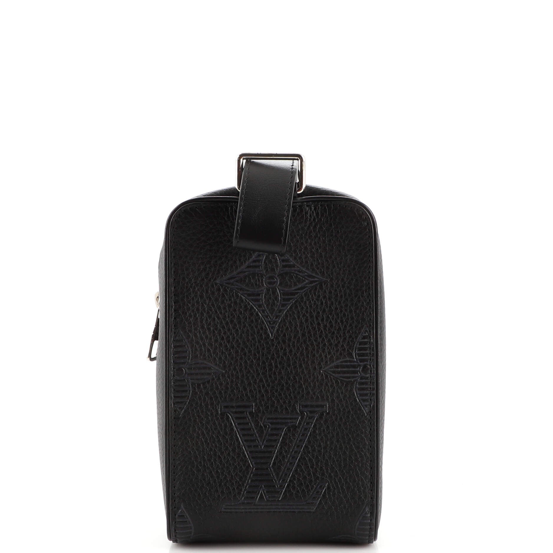 Wash Pouch Taurillon Shadow Leather