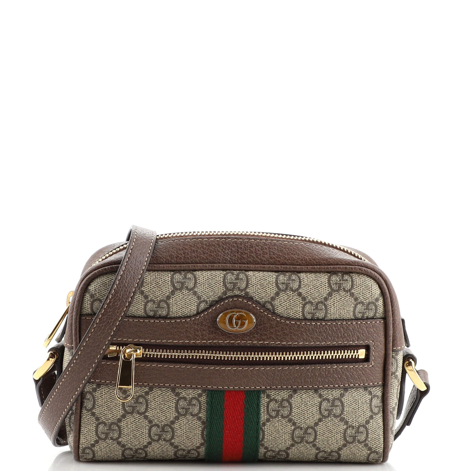 Ophidia Shoulder Bag GG Coated Canvas Mini