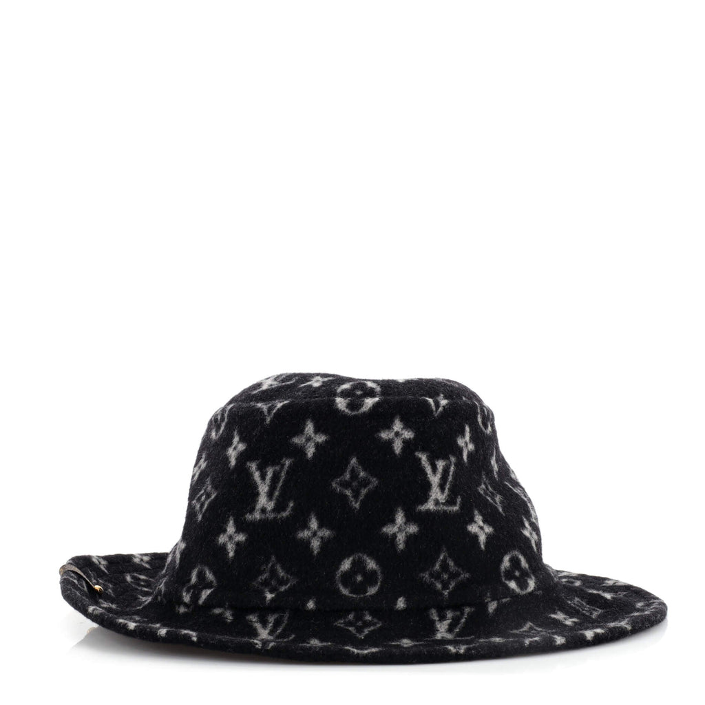 Carry On Reversible Bob Hat Monogram Wool