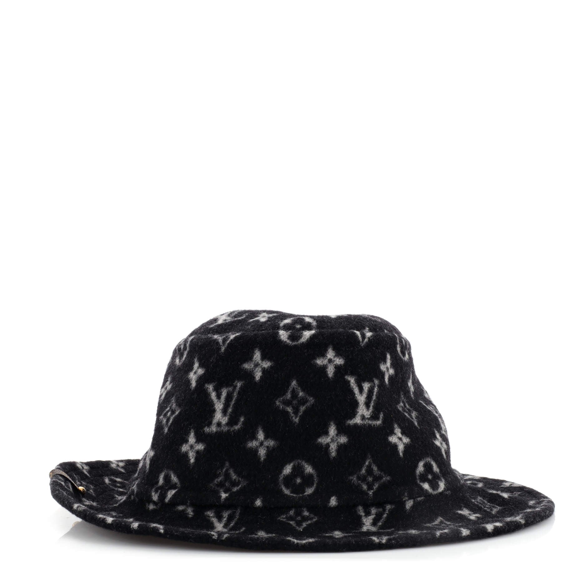 Carry On Reversible Bob Hat Monogram Wool