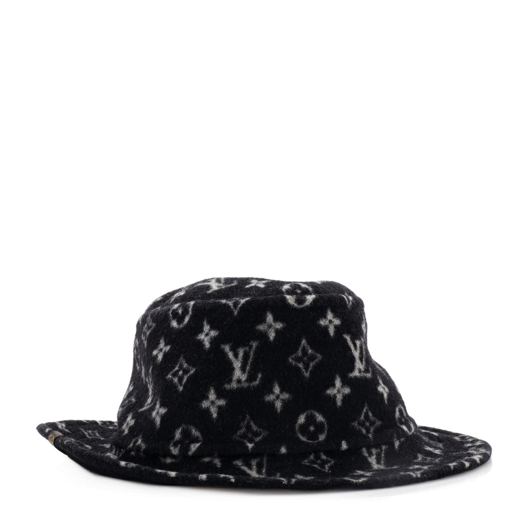 Carry On Reversible Bob Hat Monogram Wool