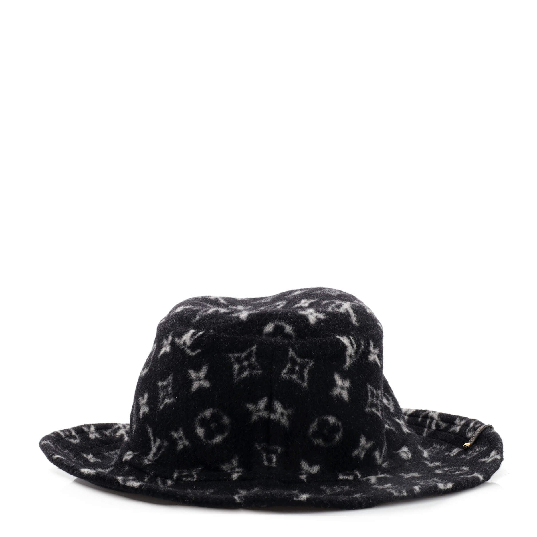 Carry On Reversible Bob Hat Monogram Wool