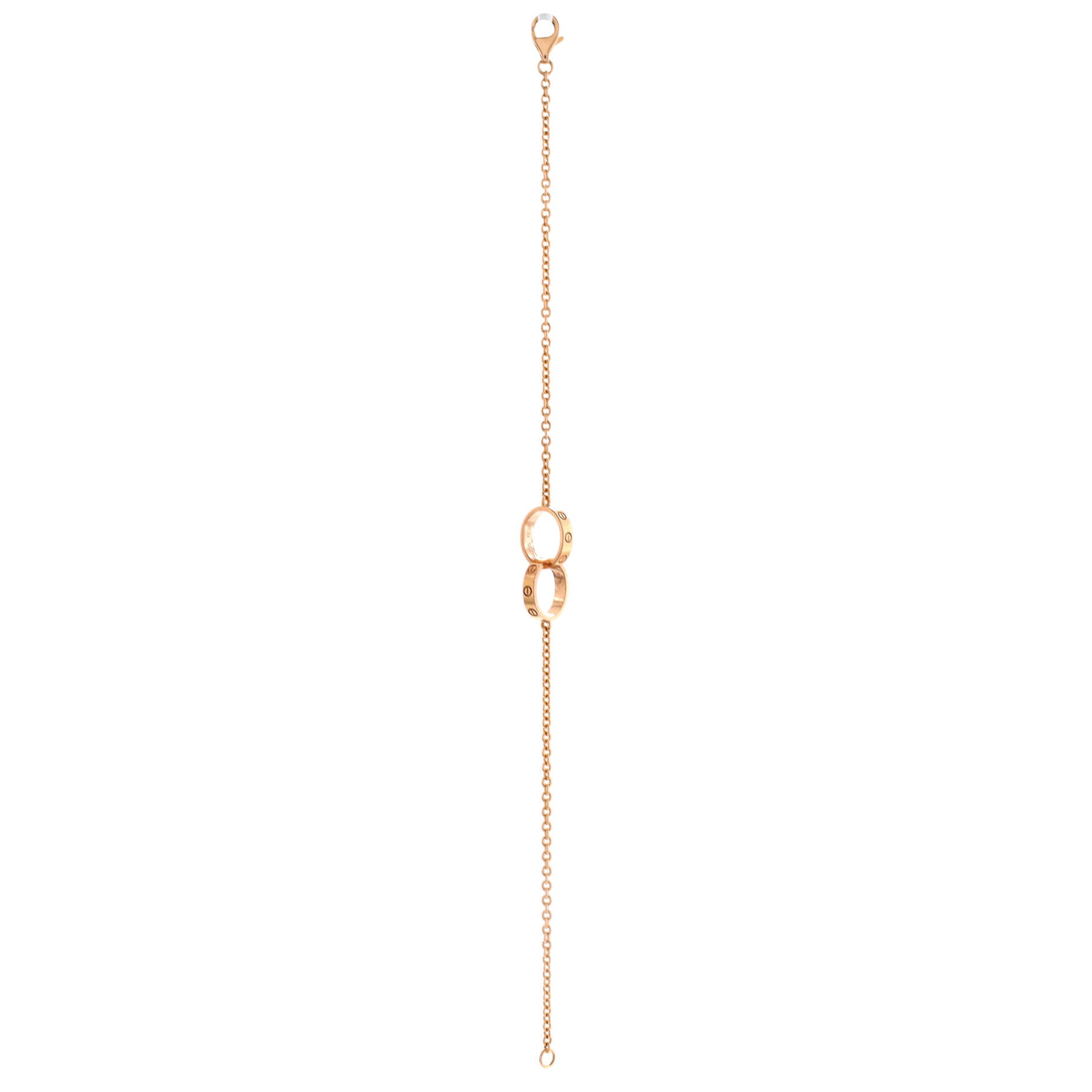 Love Interlocking Bracelet 18K Rose Gold