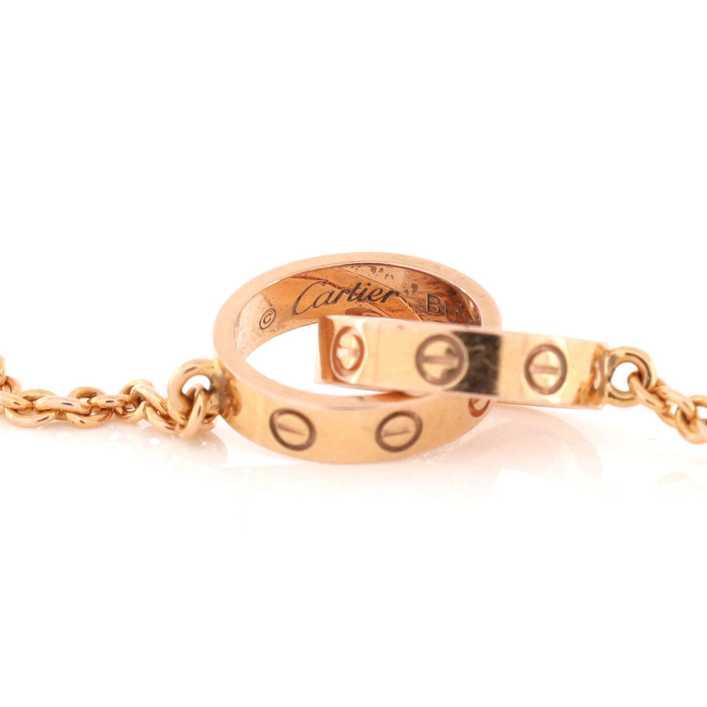 Love Interlocking Bracelet 18K Rose Gold